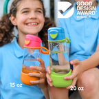 b.box 15 oz Sport Spout Kids Water Bottle - Image 2