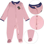 Baby Footed Pajamas with Mitten Cuffs - Image 3