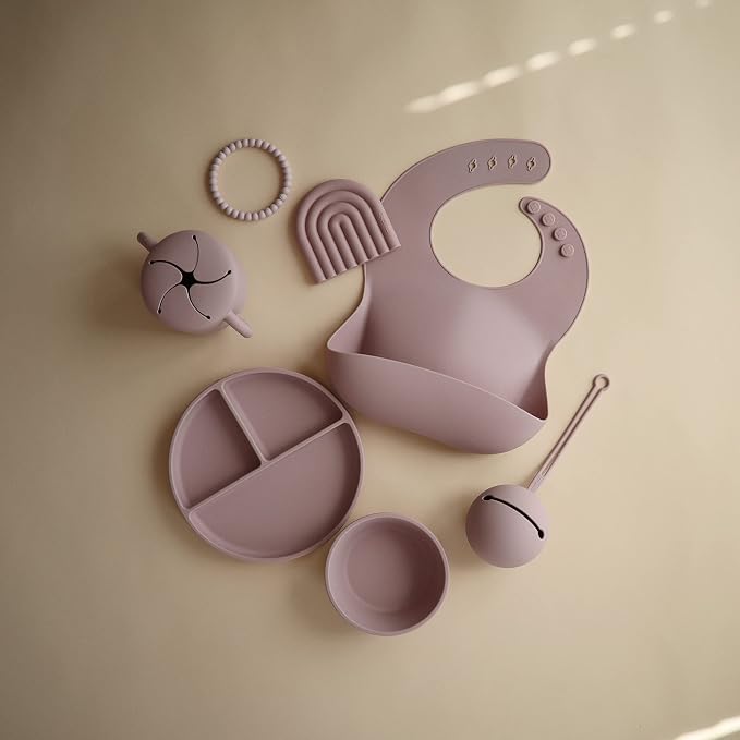 mushie Silicone Suction Plate | BPA-Free Non-Slip Design - Image 6