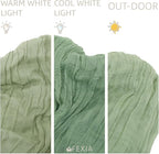 FEXIA 3 Pack Sage Green Table Runner 35x120 Inches - Image 6