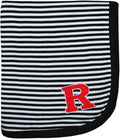 Creative Knitwear Rutgers Striped Baby and Toddler Blanket by CollegeBaby