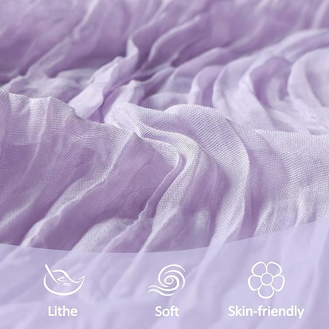 12 Pack Lilac Purple Cheesecloth Table Runner 10Ft Gauze Cheese Cloth Table - Image 5