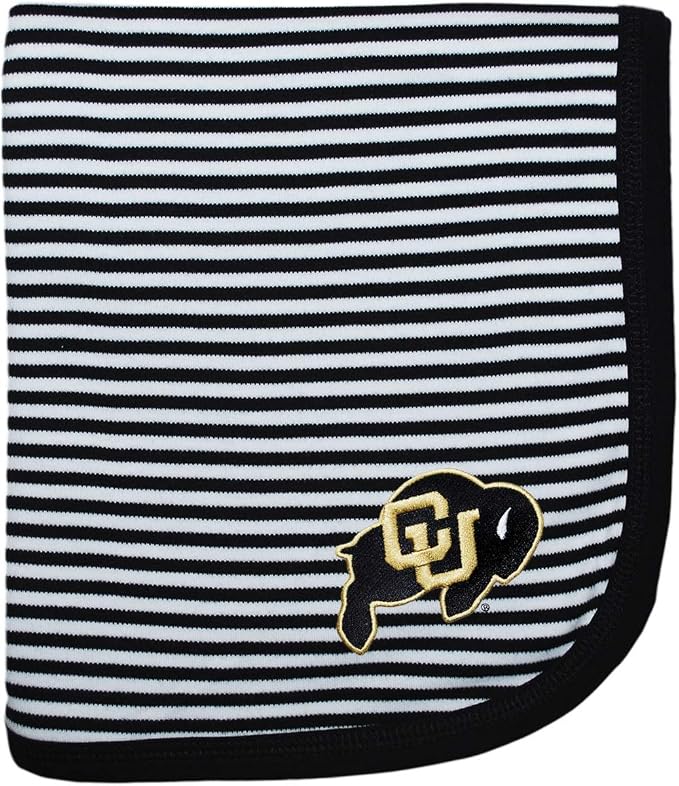 Creative Knitwear Colorado Striped Baby and Toddler Blanket by CollegeBaby
