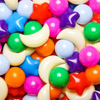 GOGOSO Ball Pit Balls Stars Moon Shapes Plastic Pitballs by GOGOSO