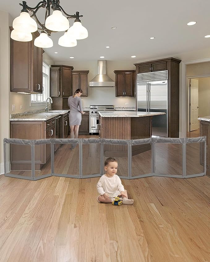 Extra Wide Baby Gate Playpen by patywaga
