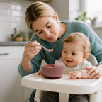 10-Piece Silicone Baby Feeding Set – BPA-Free, Spill-Proof Suction Plate - Image 3