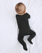 Baby Boy Footed Pajamas with Mittens, Rayon Made from Bamboo Sleepers, 2 Way - Image 6