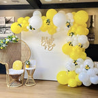 90pack Yellow Balloons Different Size 18/12/10/5 Inch Yellow Balloon Garland - Image 6