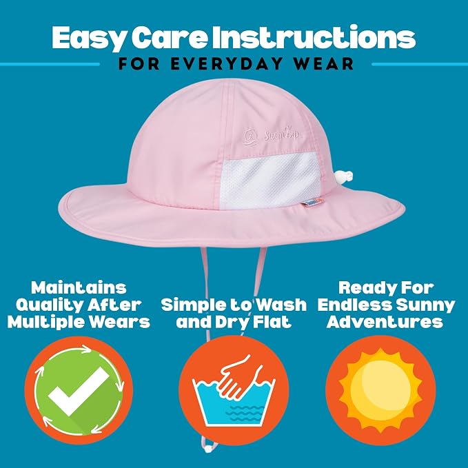 SwimZip Wide Brim Sun Hat | UPF 50+ Protection - Image 5