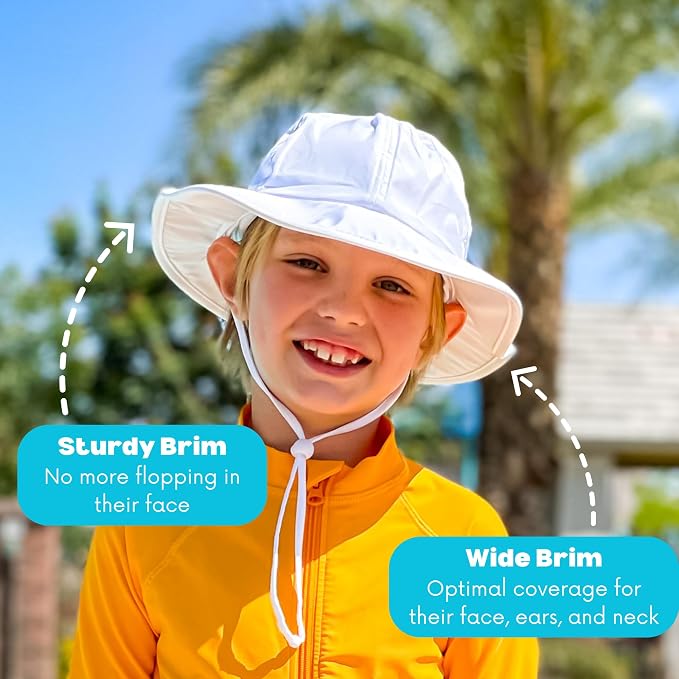 SwimZip Wide Brim Sun Hat | UPF 50+ Protection - Image 8