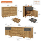 WAMPAT 8 Drawers Dresser Chests - Image 2