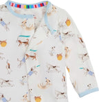 Magnetic Me Boys Modal Magnetic Baby Footie Pajamas | Silky Soft Modal Fabric | - Image 2