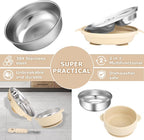 Stainless Steel Baby Plate and Bowl - Image 4