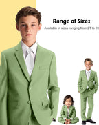Boys’ Formal Suit 5 Piece Set, Toddler Tuxedos - Image 3