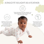 Bamboo Little Soft Baby Footie Pajamas, Baby Clothes, Newborn Sleepers - Image 3