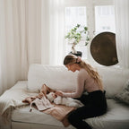 mushie Muslin Baby Swaddle Blanket | 100% Organic Cotton - Image 3