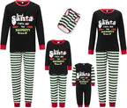 Awoscut Christmas Family Matching Pajamas Christmas Pjs Holiday Nightwear - Image 5