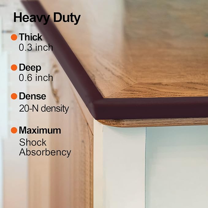 Baby Proofing Edge and Corner Guards, Safety Furniture Bumper - Image 2