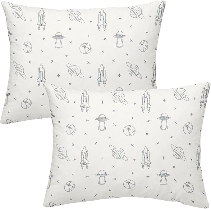 Makemake Organics Organic Toddler Pillowcase GOTS Certified Organic Cotton by MakemakeOrganics