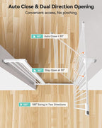 COMOMY 42" Extra Tall Baby Gate - Image 3