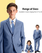 Boys’ Formal Suit 5 Piece Set, Toddler Tuxedos - Image 3