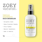 Zoey Naturals - Vanilla Grapefruit Hair Detangler Spray - Image 2