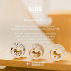 BIBS Colour Liberty Soother 2-Pack, BPA Free Dummy Pacifier, Round Nipple. - Image 7