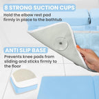 Bath Kneeler and Elbow Rest Pad Set, Premium Gift - Image 5
