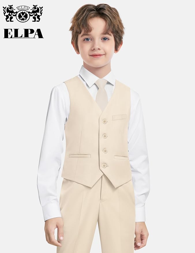 ELPA ELPA Boys' Formal Suit Set, - Image 5