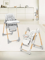 Foldable High Chair with Soft Cushion, High Chairs - Image 8