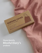 Blissful Diary Muslin Nursing Cover - Image 7