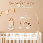let's make Baby Crib Mobile for Boys Girls Rainbow Nursery Mobile Gender - Image 3