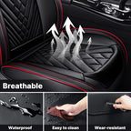 Universal Leather Seat Cover for Cars - Image 6