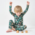 pureborn Baby Toddler Kids Viscose from Bamboo Pajamas Set Pjs 2pcs 18M-8Y - Image 4
