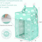 Maliton Hanging Diaper Caddy Organizer - Image 4