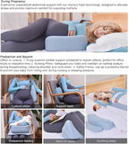 Pregnancy Pillows for Sleeping, Upgraded Memory Foam Maternity Pillow, - Image 4