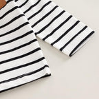 Toddler Baby Boy Clothes Solid Color Long Sleeve Crewneck Sweatshirt Top Casual - Image 4