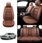 Seat Covers for Dodge Challenger 2008-2023 | 5-Seats Leather Seat Covers - Image 2