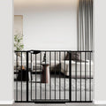 WAOWAO Triple Lock 29.72-47.24" Baby Gate Extra Wide Pressure Mounted Walk by WAOWAOBABYSAFETYPRODUCTS