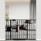 WAOWAO Triple Lock 29.72-47.24" Baby Gate Extra Wide Pressure Mounted Walk by WAOWAOBABYSAFETYPRODUCTS