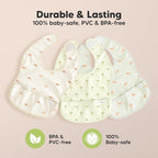 3-Pack Waterproof Baby Bibs for Eating - Image 9