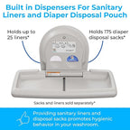 Koala Kare Surface-Mounted Horizontal Baby Changing Station, Model KB300-05 - Image 9
