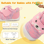 FEETCITY Baby Walking Shoes Wide Baby Shoes Boys Girls Infant Sneakers Crib - Image 2