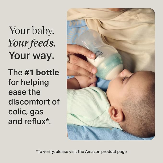 Tommee Tippee Advanced Anti-Colic 12 Piece Set, 5 oz and 9 oz BPA Free Bottles - Image 3