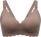 Momcozy Nursing Bras for Breastfeeding, Seamless Pregnancy Maternity Bra by Momcozy