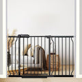48-53 Inch Extra Wide Baby Gate, Walk Through Safety Gate by Ghthes+Felle