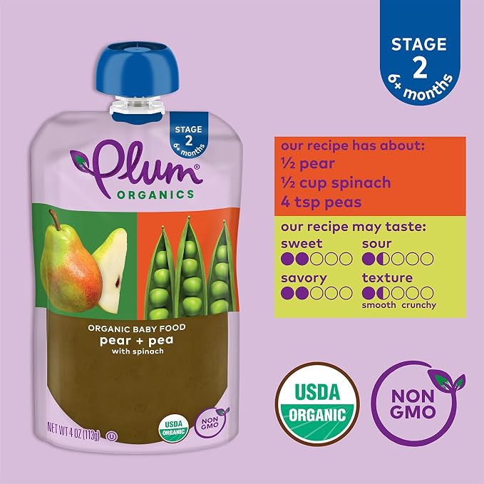 Plum Organics Stage 2 Organic Baby Food - Image 4