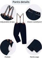 Toddler Boy Outfit Boy Dress Shirt - Image 3