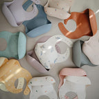 mushie Silicone Baby Bib | Adjustable Fit Waterproof Bibs - Image 8
