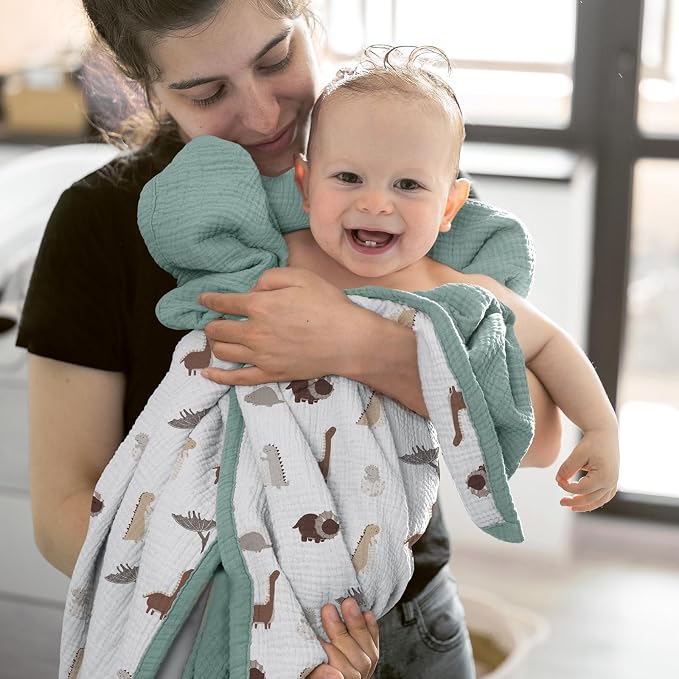 lulumoon Muslin Baby Blanket - Image 4